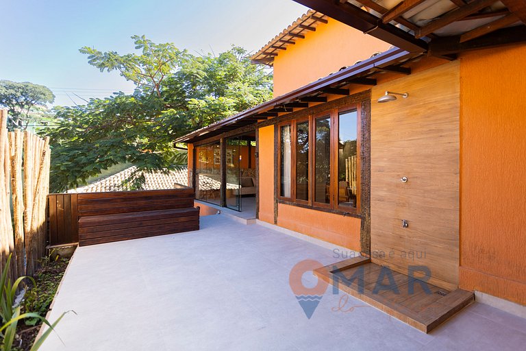 House in Búzios with Gourmet Area | EDF 01
