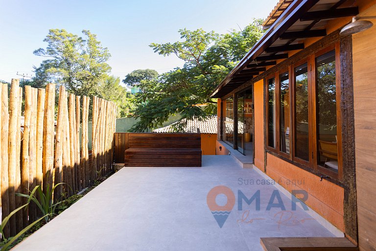 House in Búzios with Gourmet Area | EDF 01