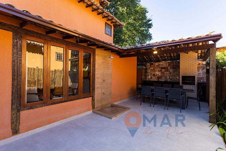 House in Búzios with Gourmet Area | EDF 01