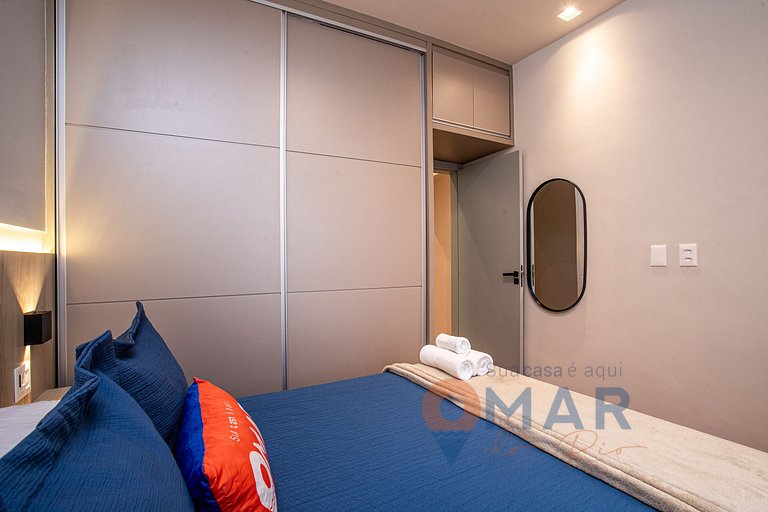 Studio a 350m da Praia de Copacabana | DU 316/604