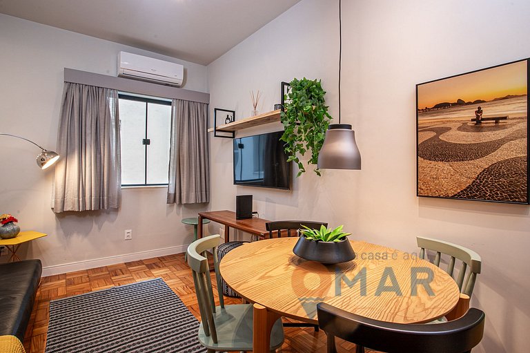 Studio a 350m da Praia de Copacabana | DU 316/604