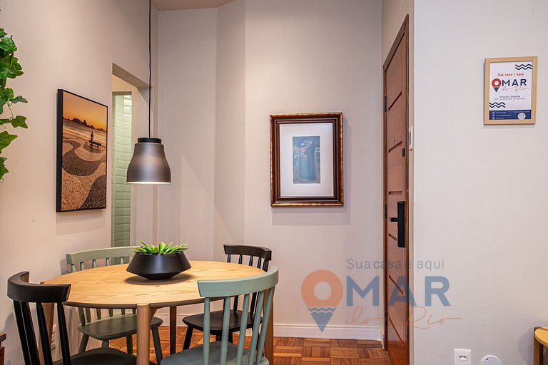 Studio a 350m da Praia de Copacabana | DU 316/604