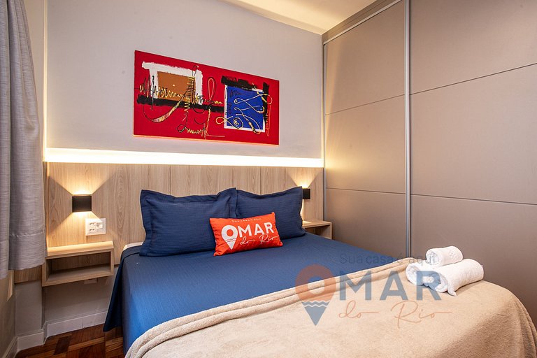 Studio a 350m da Praia de Copacabana | DU 316/604
