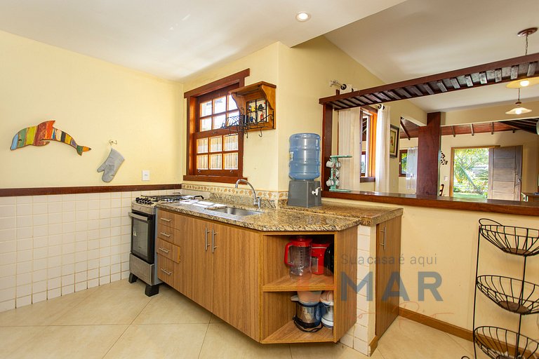 Casa com 4 Quartos & Jacuzzi em Búzios | CBC 16