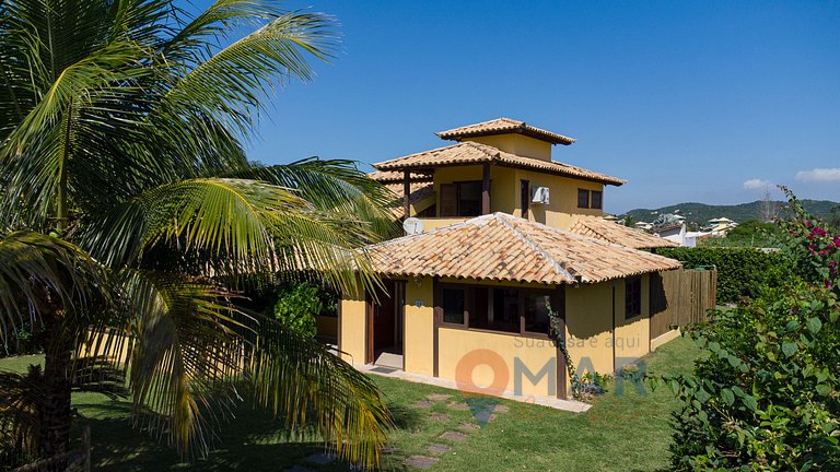Casa com 4 Quartos & Jacuzzi em Búzios | CBC 16