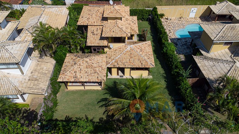 Casa com 4 Quartos & Jacuzzi em Búzios | CBC 16