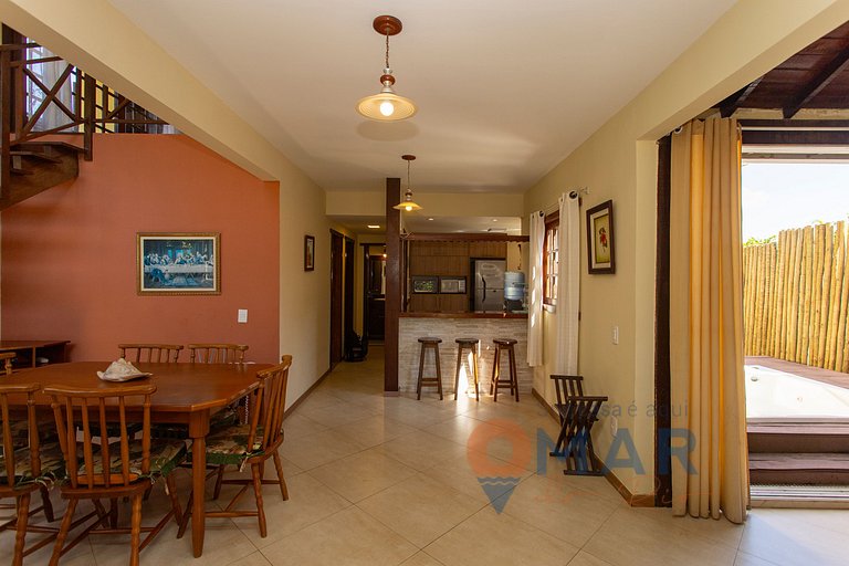 Casa con 4BDR's y Jacuzzi en Búzios | CBC 16