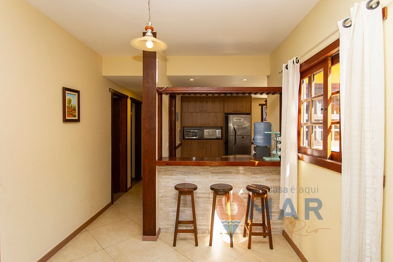 Casa com 4 Quartos & Jacuzzi em Búzios | CBC 16