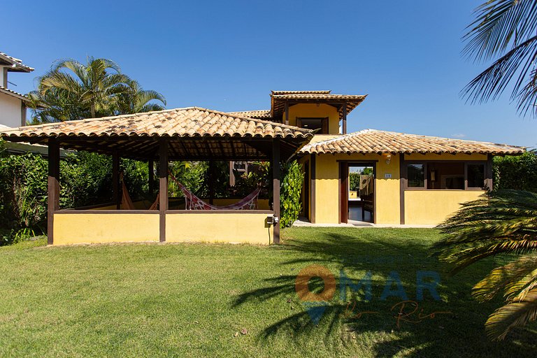 Casa com 4 Quartos & Jacuzzi em Búzios | CBC 16