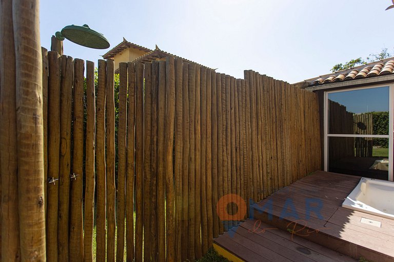 Casa com 4 Quartos & Jacuzzi em Búzios | CBC 16