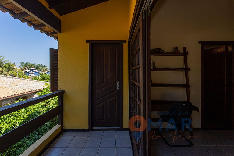 Casa com 4 Quartos & Jacuzzi em Búzios | CBC 16