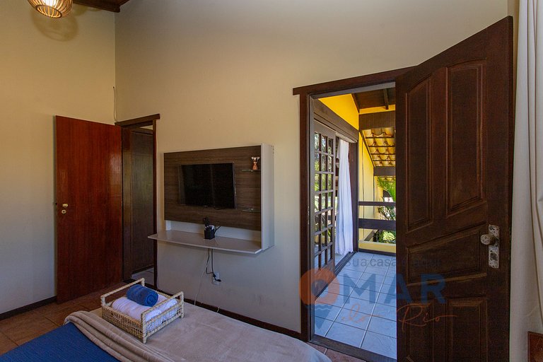 Casa com 4 Quartos & Jacuzzi em Búzios | CBC 16