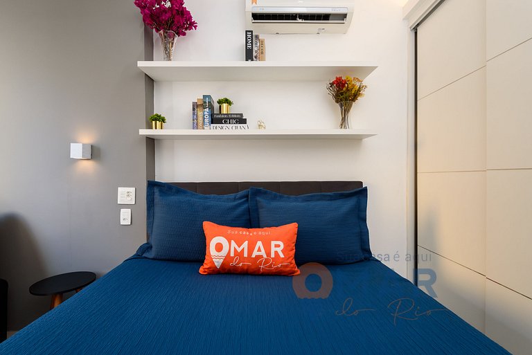 Studio amplo a 200m da Praia | NSC 1085/702