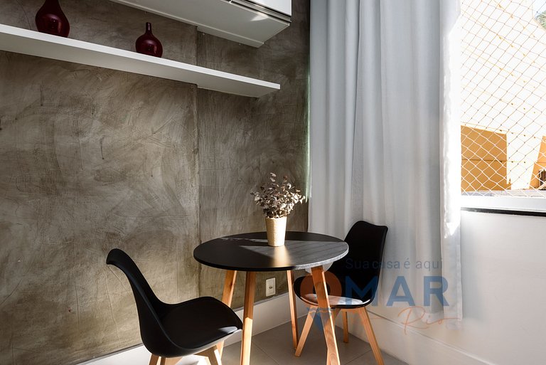 Studio amplo a 200m da Praia | NSC 1085/702