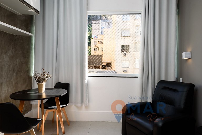 Studio amplo a 200m da Praia | NSC 1085/702