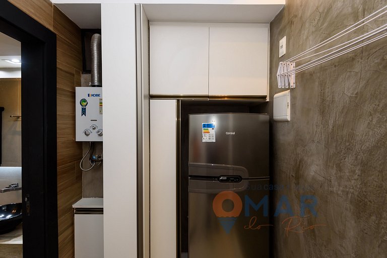 Studio amplo a 200m da Praia | NSC 1085/702