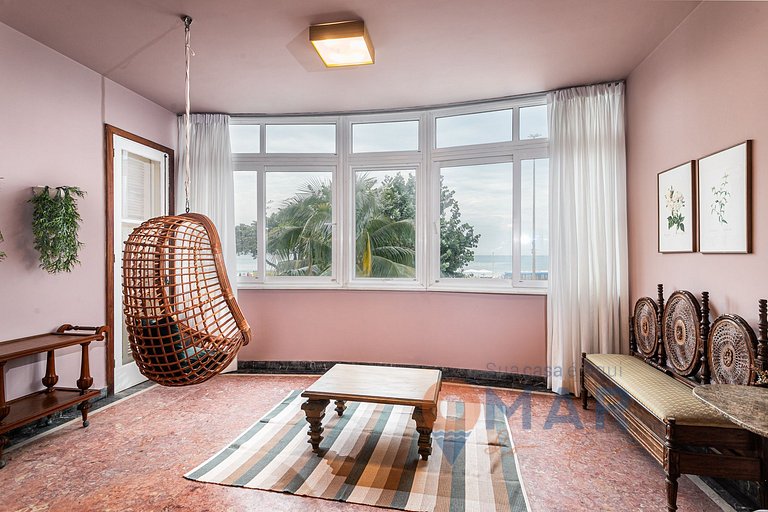 4 Suítes, Varanda Vista-Mar e Garagem | A 3730/201