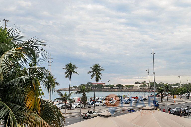 4 Suítes, Varanda Vista-Mar e Garagem | A 3730/201
