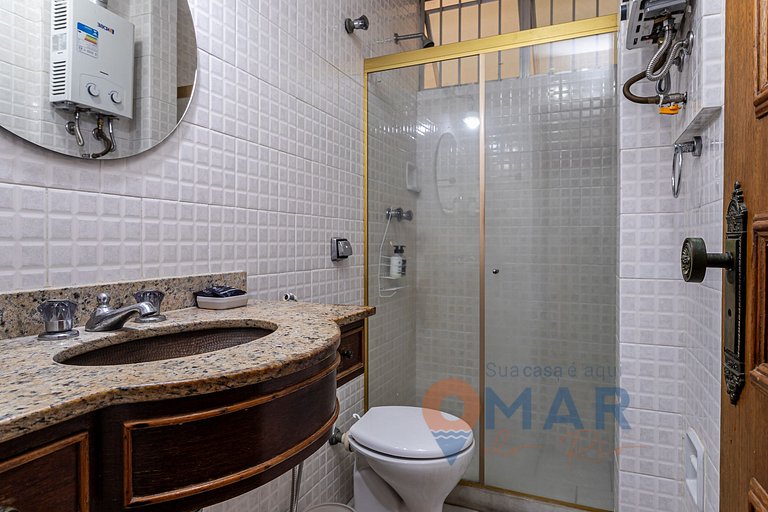 4 Suítes, Varanda Vista-Mar e Garagem | A 3730/201