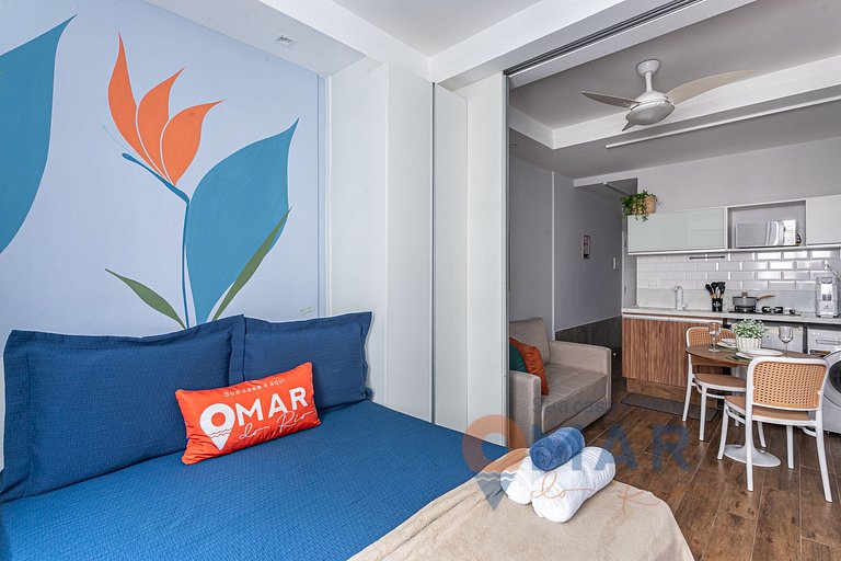 Oasis em Copacabana a 80m da Praia | DU 57/702