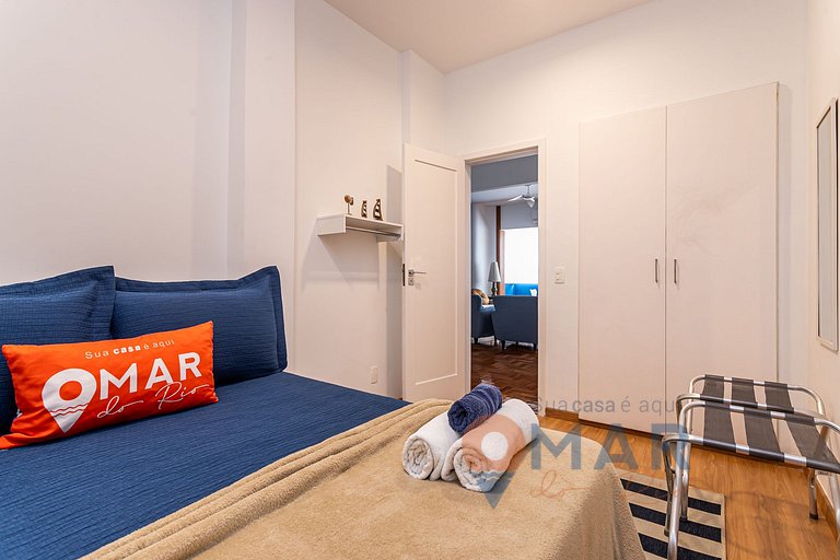 Luxuoso 3Qtos Vista Mar em Copacabana | A 2440/515