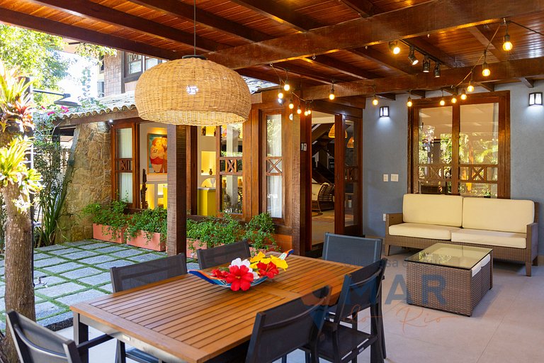 Casa de Férias em Búzios com Área Gourmet | VF 13