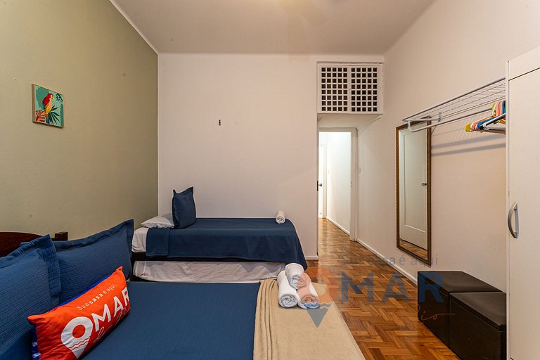 2BDRs a 230m de la playa de Copacabana | BI 68/201