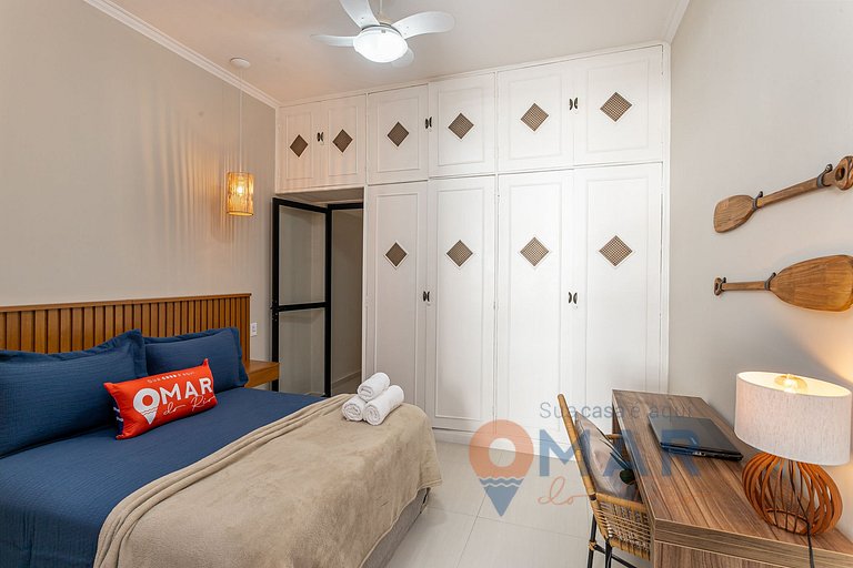 1 Quarto a 6min da Praia de Copacabana |BL 154/604