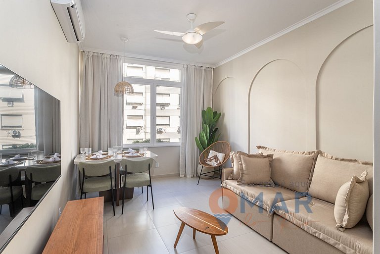 1 Quarto a 6min da Praia de Copacabana |BL 154/604
