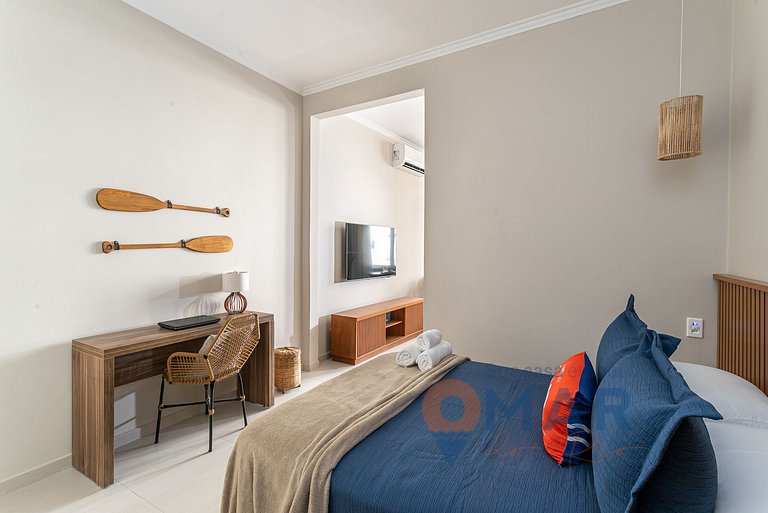 1 Quarto a 6min da Praia de Copacabana |BL 154/604