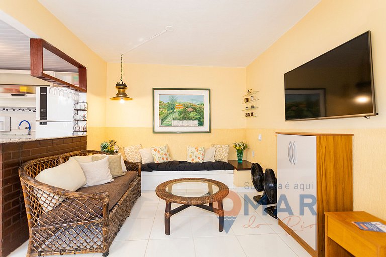 Casa Sommer Búzios: 2 BDR at 200m from Beach|VS 26