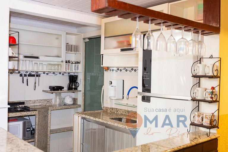 Casa Sommer Búzios: 2Qtos a 200m da Praia | VS 26