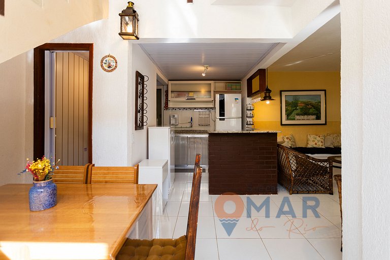 Casa Sommer, 200m de la playa, con parrilla| VS 26