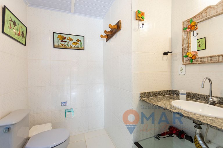 Casa Sommer Búzios: 2Qtos a 200m da Praia | VS 26