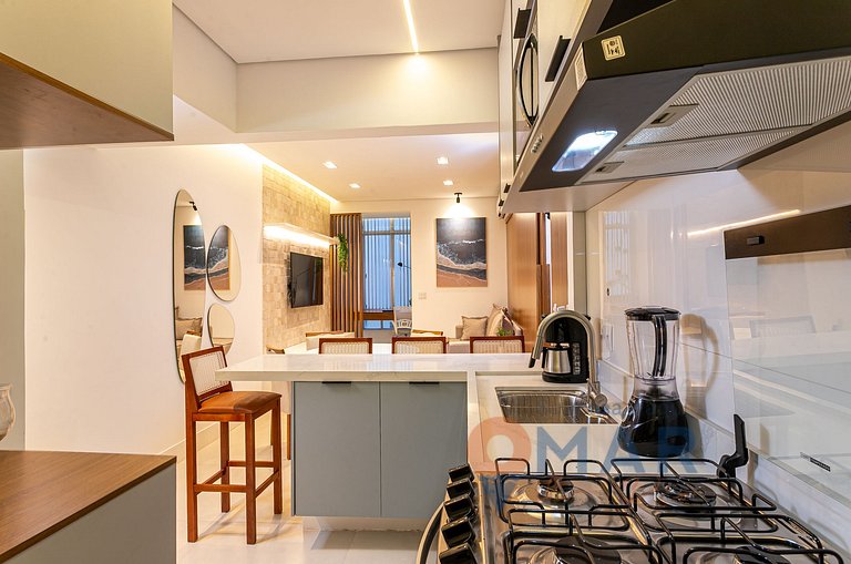 2Qtos a 200m da Praia de Copacabana | RP 149/304