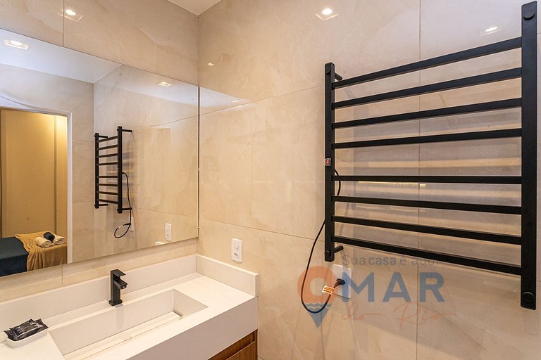 2Qtos a 200m da Praia de Copacabana | RP 149/304