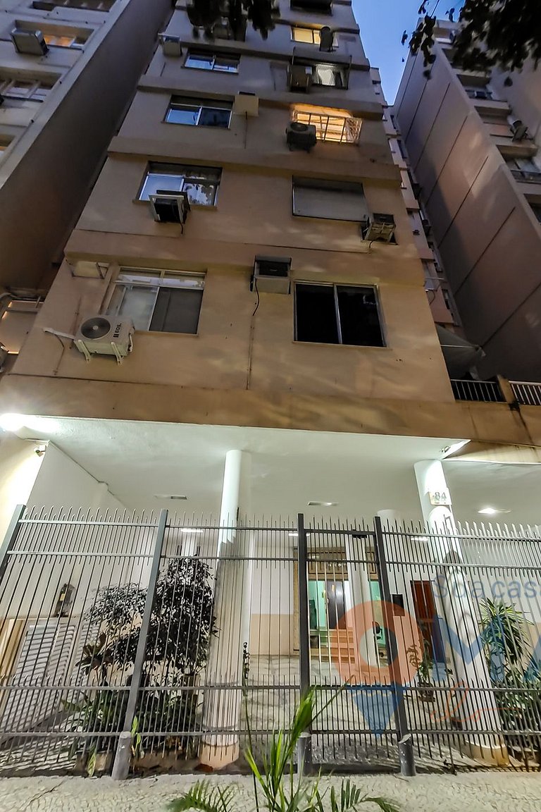 Apartamento a 4 min da praia de Ipanema |GC 84/502