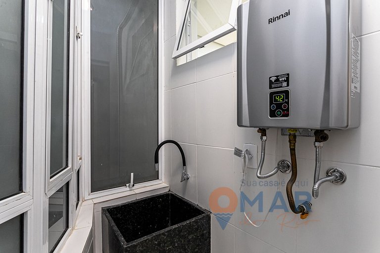 Apartamento a 4 min da praia de Ipanema |GC 84/502