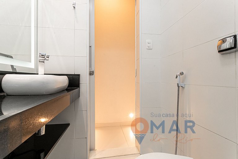 Apartamento a 4 min da praia de Ipanema |GC 84/502