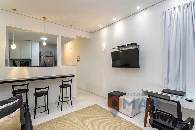 Apartamento a 4 min da praia de Ipanema |GC 84/502