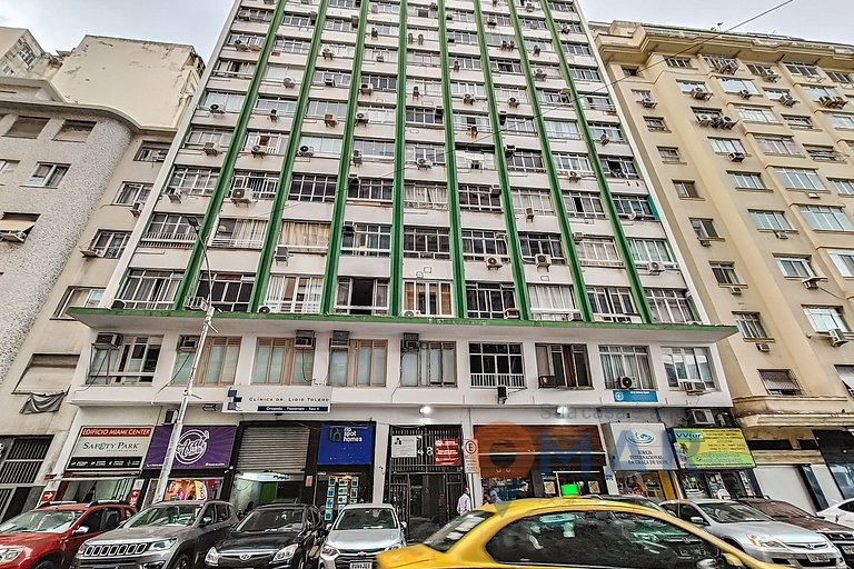 Studio em Copacabana a 2 min da Praia | PI 7/430