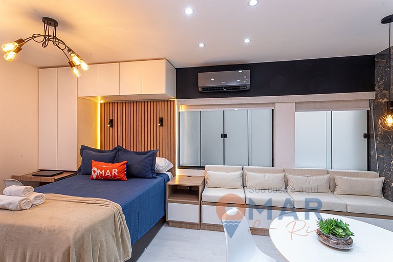 Studio em Copacabana a 2 min da Praia | PI 7/430