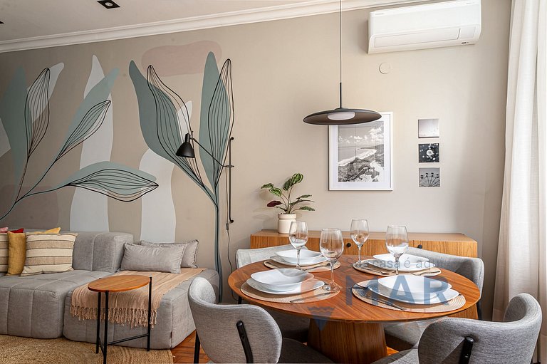 Modern 2-bedroom near Copacabana Beach |DF 149/904