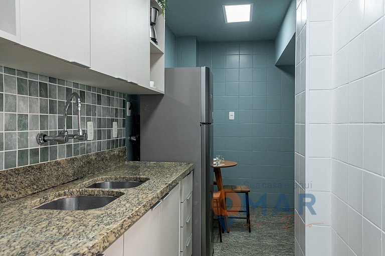 Moderno 2Qtos a 2 min da Praia | DF 149/904