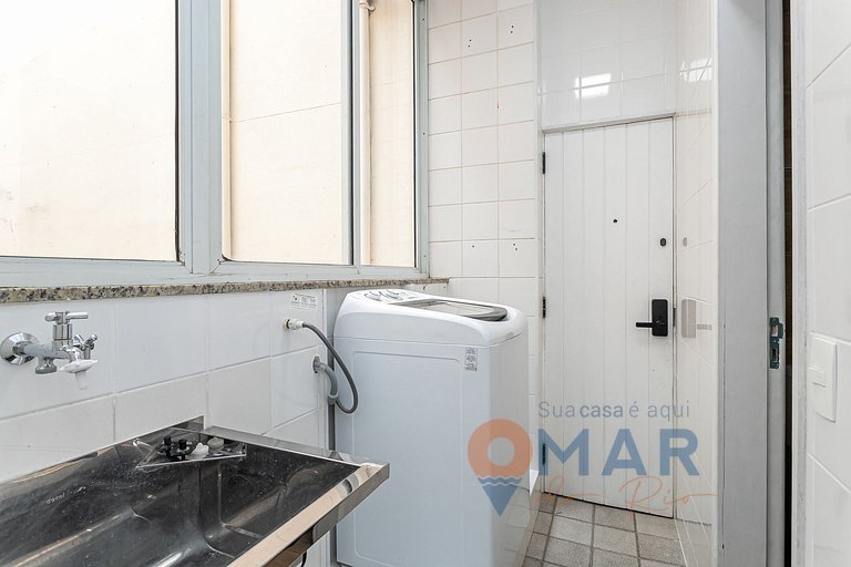 Modern 2-bedroom near Copacabana Beach |DF 149/904