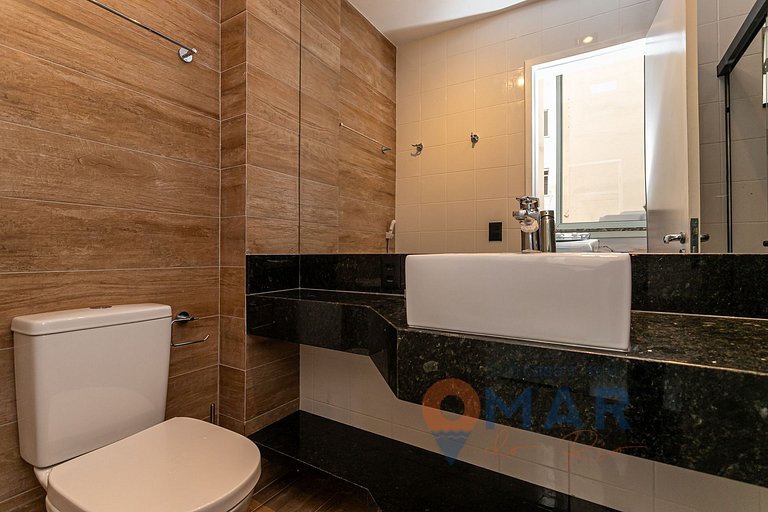 Moderno 2Qtos a 2 min da Praia | DF 149/904