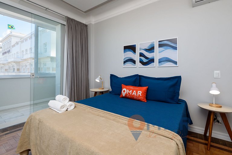 2BDR:Balcony with Sea View in Copacabana|RDS 6/804