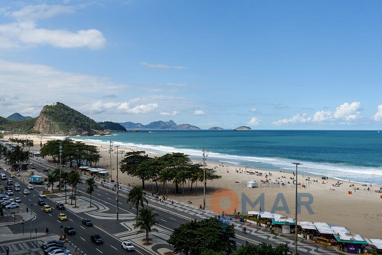 2Qtos e Varanda Vista-Mar em Copacabana |RDS 6/804