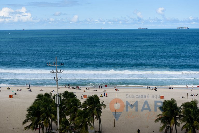 2Qtos e Varanda Vista-Mar em Copacabana |RDS 6/804