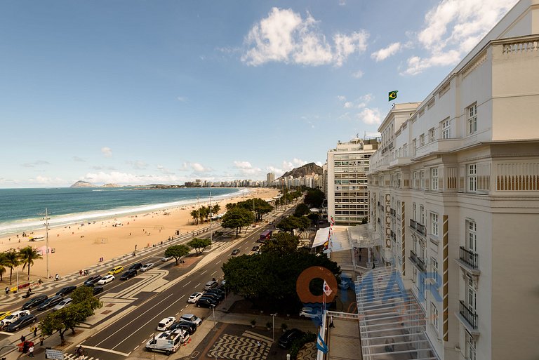 2Qtos e Varanda Vista-Mar em Copacabana |RDS 6/804